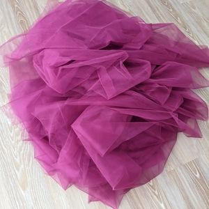 yards of pink tulle
